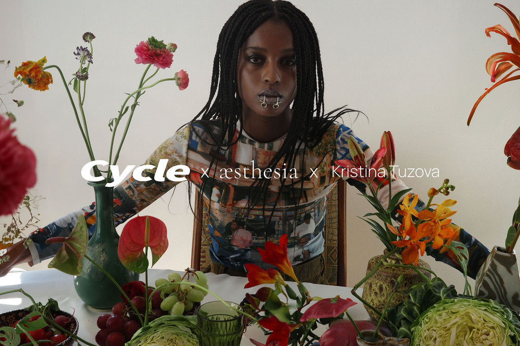 <jewelry collaboration> cycle x æsthesia x Kristina tuzova